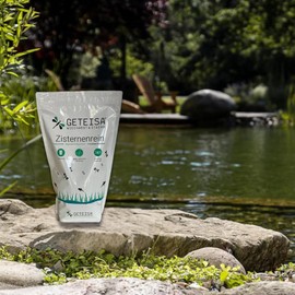 GETEISA Cistern-clean, 5 kg, effective water conditioner for cisterns and rainwater tanks, quick care, removes sediment, active oxygen, odourless, environmentally friendly, made in Germany