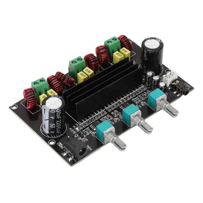 Digital Power Amplifier Board 80W+80W+100W 2.1 Channel Power Amplifier Board