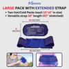 Reusable Hot and Cold Ice Packs for Injuries (3-Piece Set),