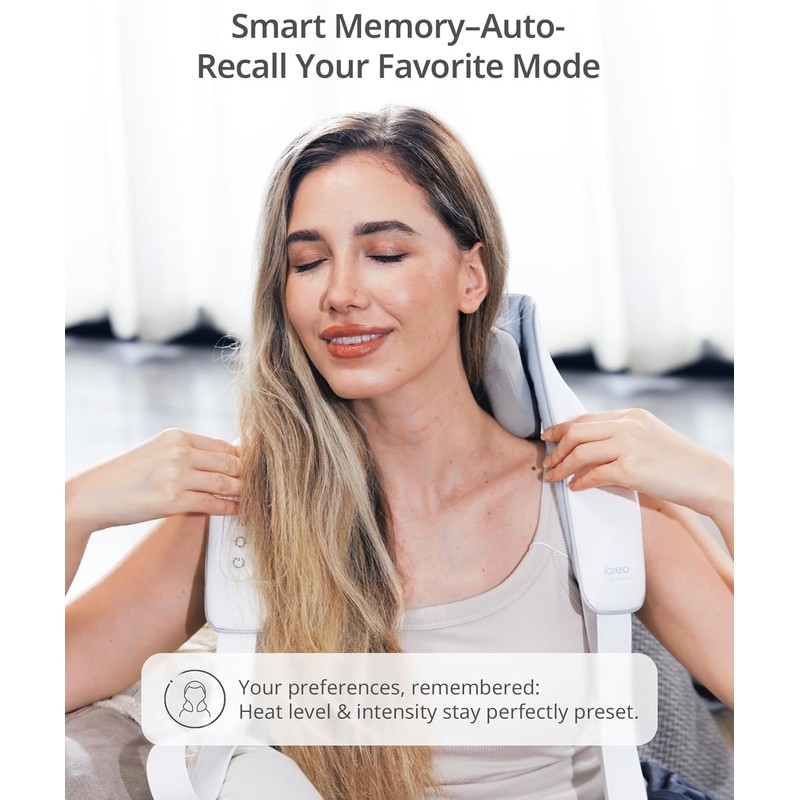 Neck S Shiatsu Neck and Shoulder Massager with Heat, Black