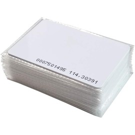 EM4100 RFID ID Smart Lock Card Key Card, 125KHZ Access Keychain (100)