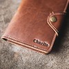 The Logbook Fine Leather Wallet Pocketbook (Brown)