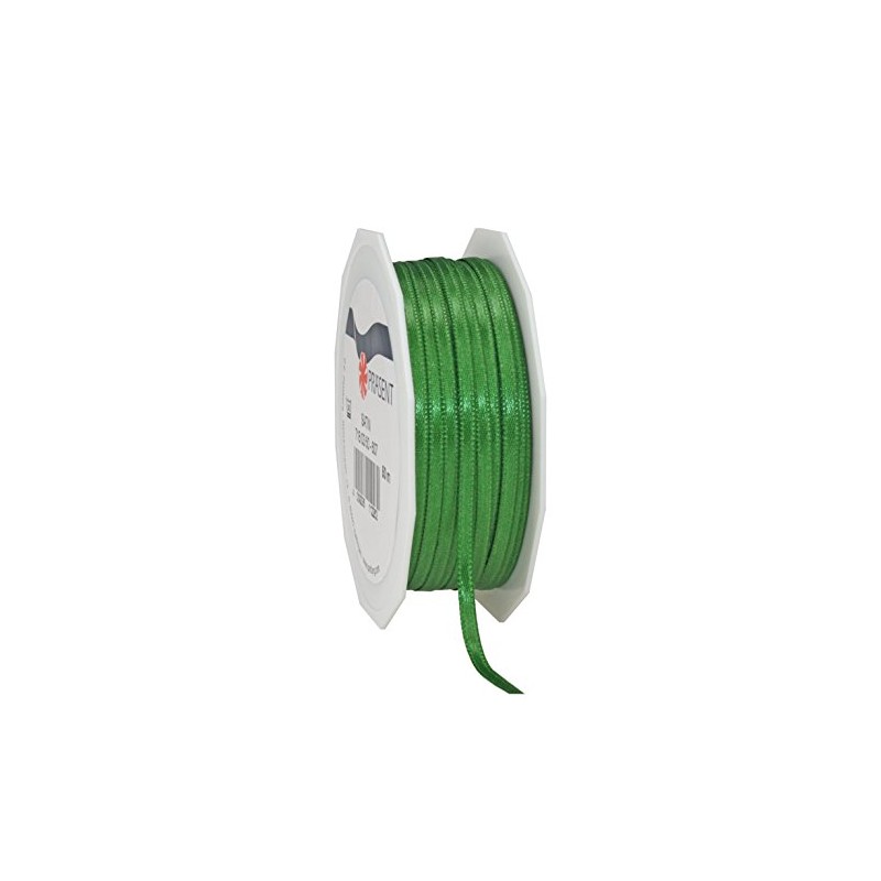 PRÄSENT C.E. Pattberg SATIN green gift ribbon, 55 yards for