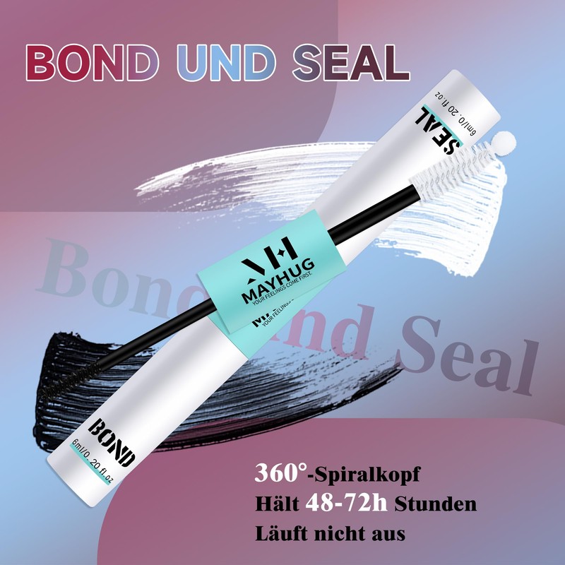 Mayhug Eyelash Extensions Set, Natural Lash Extension Set, 8-18 mm,