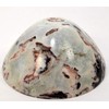 HQRP 3.3" White Black Red Chalcedony Agate Quartz Bowl Polished