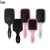 ISH Wet Paddle Brush 1ea, Color:Pink