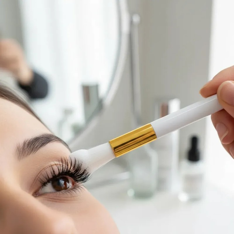 5 Brocha Limpiar Extensiones Pestañas Limpieza Oferta
