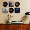 KEJJNYER 10 Pack Wood Vinyl Record Wall Mount, 4 Inch