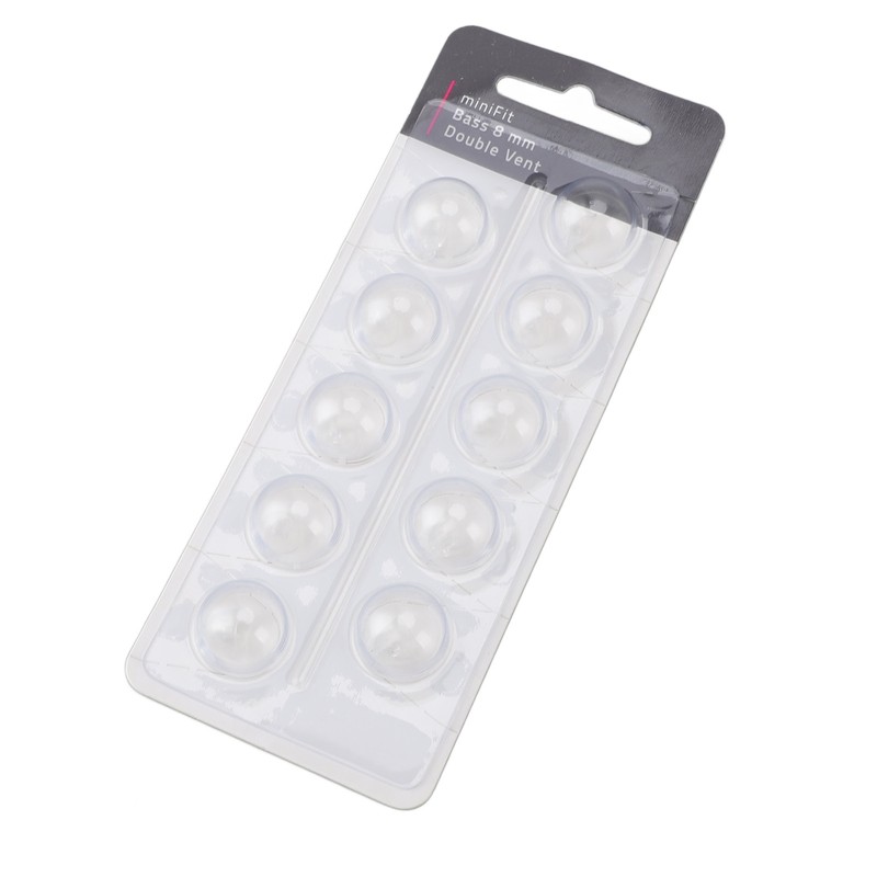 10pcs Double Vent Bass Dome Accessory Single Layer Double Vent