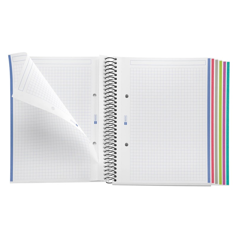 MIQUEL RIUS 944110 A5 Notebook - Red (Pack of 3)