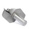 Akylin 60 Degree Chamfer Router Bit,1/2" Shank,1-3/16" Cutting Depth,11/16" Cutting