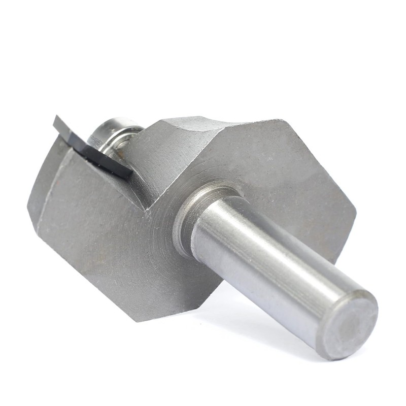 Akylin 60 Degree Chamfer Router Bit,1/2" Shank,1-3/16" Cutting Depth,11/16" Cutting