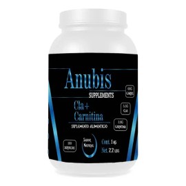Cla  Carnitina 1kg Anubis 100 Servs Pre Entreno Sabores                                                                                               