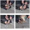 Techson Fish Stringer Kit, Portable Live Fish Large Buckle Lock,