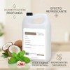 Crema Corporal Vegana Líquida Hidratante Coco y Menta 1 Galón