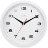 Acctim 92/301 Aylesbury Wall Clock, White