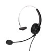 Call Center Headset Mono Noise Cancelling Dual 3.5mm Plug Computer