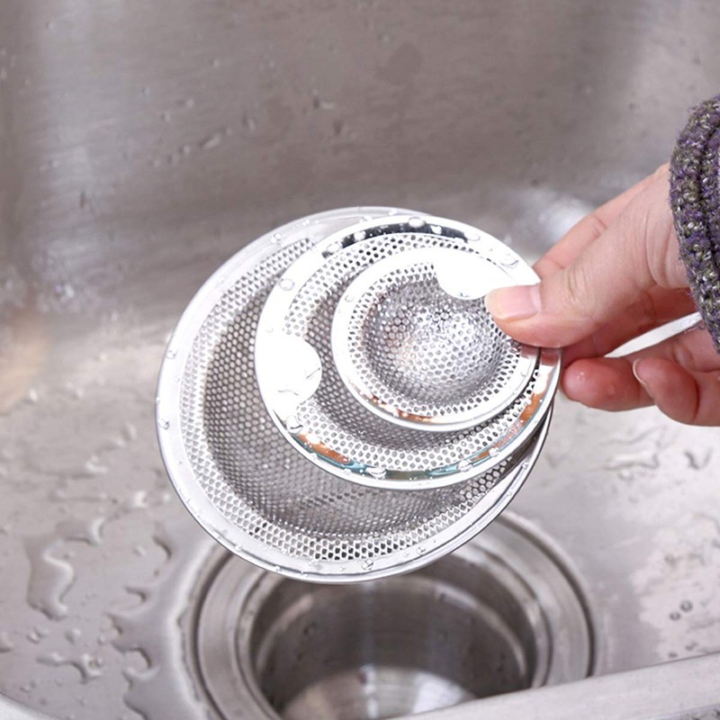 Fayomir Stainless Steel Sink Strainer Set of 2 Small Drain