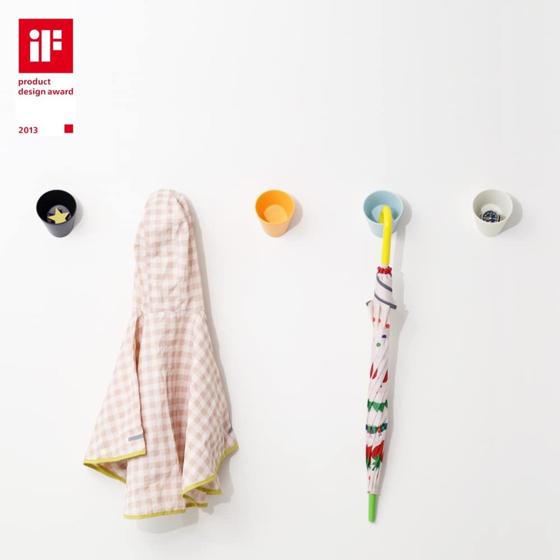 ideaco(イデアコ) Hanger Hook Small Item Organizer Sky Blue decuppo(デカッポ)