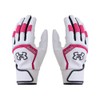 UA Yard Pro Batting Gloves 6001314 (101) White Rebel Pink