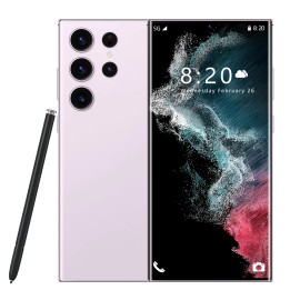Cheap Phones S22 Ultra Phones Mobile Android Phone 3g 4g 5gcolor: Pink, plug: UK, ram: 6G, storage capacity: 128 GB