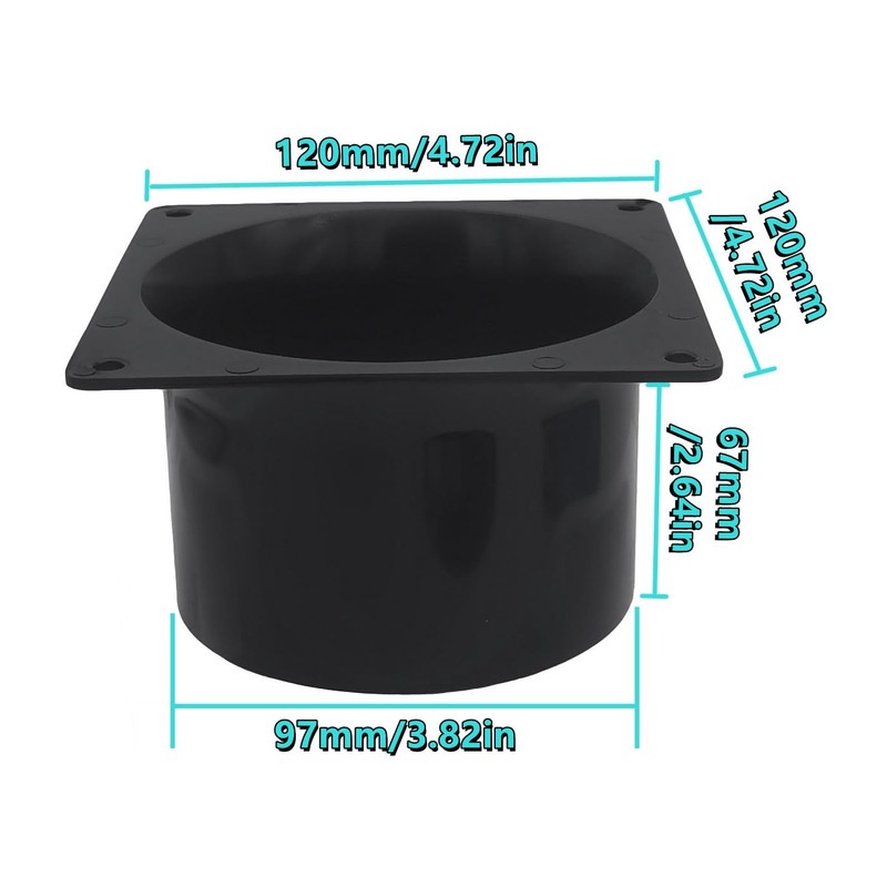 JSIXASO Wall Flange for Ventilation System Mounting Round Pipe PVC