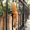 NOELAMOUR Garden Figurine Cute Squirrel Parent Child Hanging Animal Resin