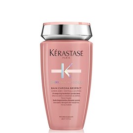 KRASTASE KRASTASE Chroma Absolute Chroma Respect Shampoo for Sensitized or Damaged Color-Treated Hair, Protects and Hydrates, Fine To Medium Hair with Glycerin and Hyaluronic Acid, 8.5 Fl Oz