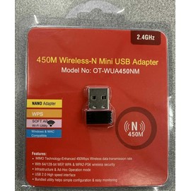 RealTEK N 300Mbps Mini Wireless USB Wifi Adapter LAN Antenna Network 802.11n/g/b Nano