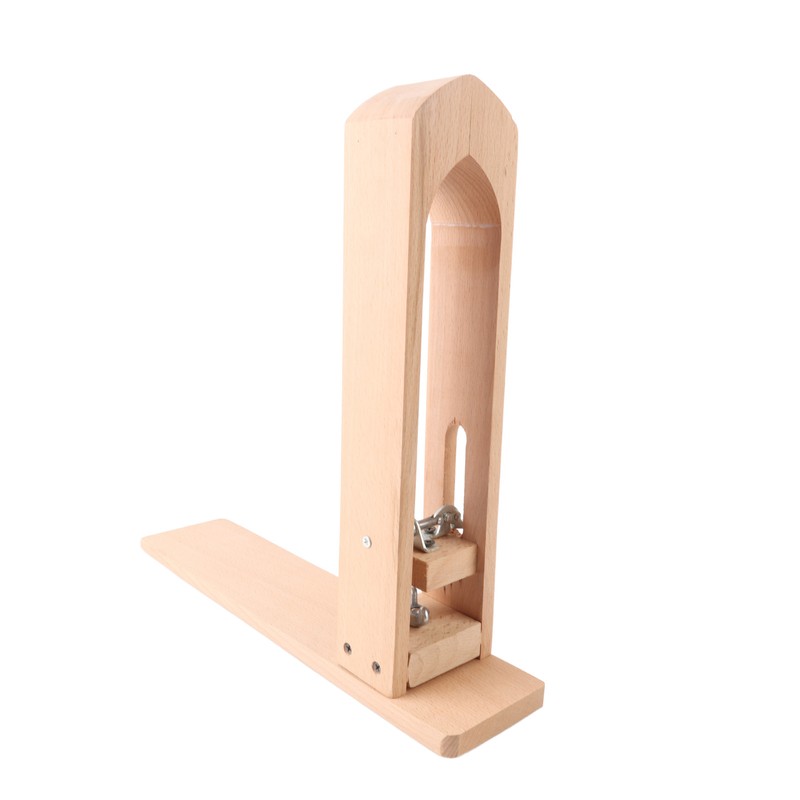 Leather Hand Stitching Fixture Wooden Leather Fix Clamp Leather Sewing
