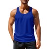 Zengjo Mens Running Singlet(Royal Blue,XL)