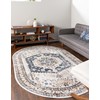 Unique Loom Oxford Collection Area Rug - Sheldonian (5' 1"