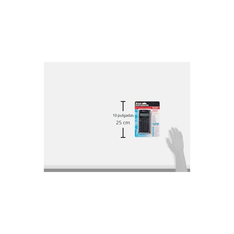 Calculadora financiera profesional Texas Instruments BA II Plus