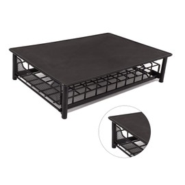 Ymiko Coffee Pod Storage Drawer, Coffee Pod Storage Holds 60 Capsules Space Saving Organizer for Kitchen Dorm Room Office Coffee Easy to Use Convenient Stylish (Black)