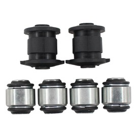 ApplianPar 6Pcs Rear Arm Knuckle Bushings for Camry Avalon Carina Corona Highlander Kluger Curren Harrier
