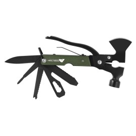 Ozark Trail 6.3 inch 19-in-1 Multi-Function Survival Tool,Aluminum Handle