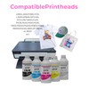 Mitsuco Dtf Ink 250ml*6 for Printhead ET-8550, L1800, L805, R2400,