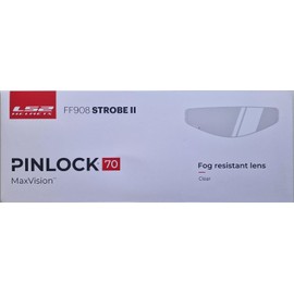 LS2, Pinlock 70 Max Vision Anti-Fog Film Compatible FF908 Strobe II (DKS520)