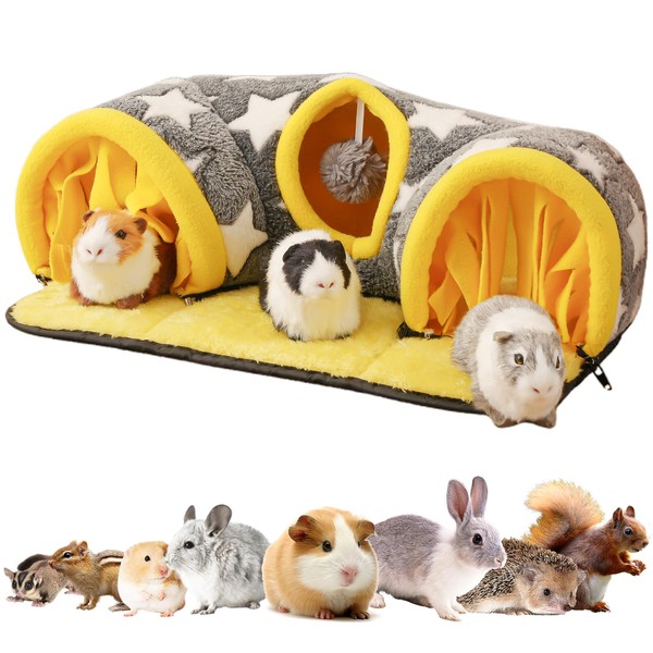 Avont Guinea Pig Hideout Tunnel, Small Animal Hideaway Play Tube