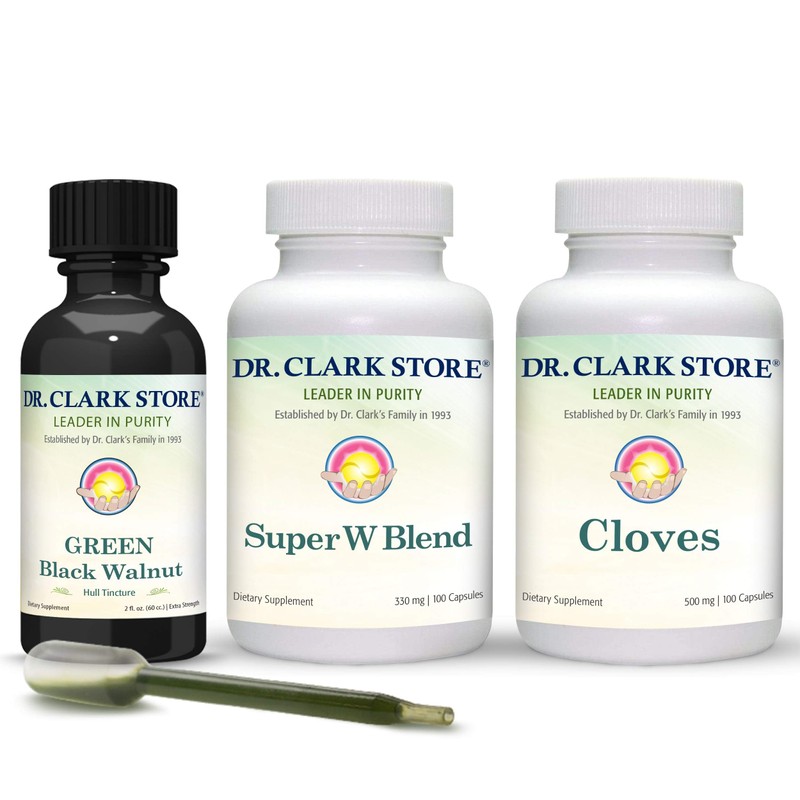 Dr Clark Store Intestine Support & Cleanse Kit - with