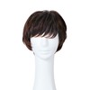 Clearstone WIGGY RICH Men's Natural Mash Wig Dark Brown