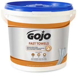 GOJO 629804 Fast Towels 130-Bucket Fast Head Hand Towel Replacement MPN