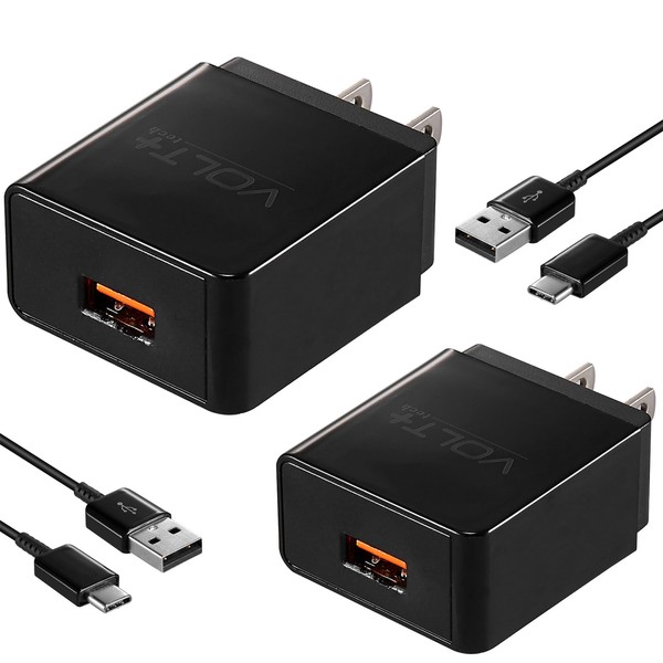 Quick (2Pack) 18W Charge USB Wall Kit Compatible with Nothing