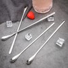 Ice Tea Spoon, Long Spoon, 4-Piece Stainless Steel Mixing Spoon