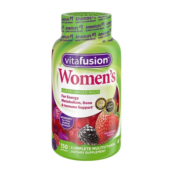 Vitafusion, Women's Gummies, Mixed Berries - 150 gummies, Pack of 5