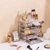 Sorbus Acrylic Makeup Organizer Set, 6-Drawer Vanity & Countertop Cosmetic