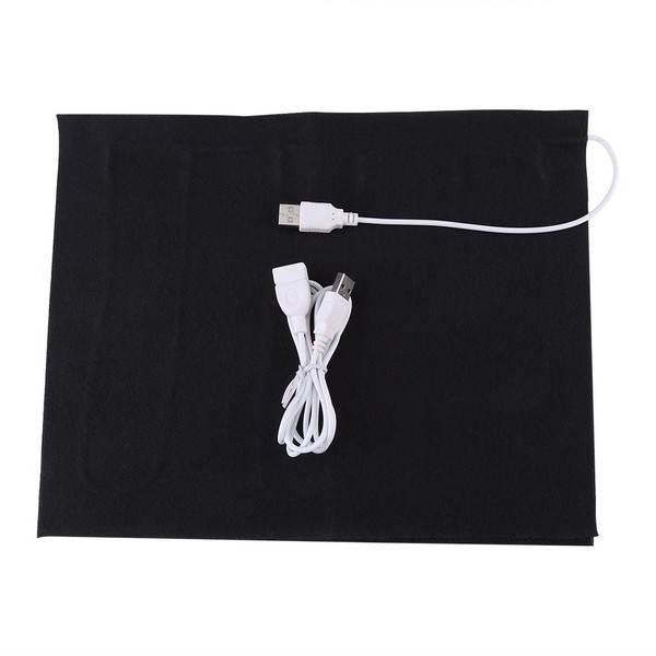 Walfront 5V USB Electric Heating Pad for Pet Clothes Seat