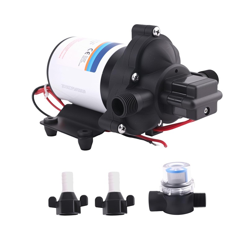 maXpeedingrods RV Pump for 2088-422-144,12V 3.3GPM Diaphragm Water Pump, 45Psi