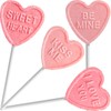 Fruidles Valentine's Day Winkie Lollipop Sucker, Individually Wrapped (36-Pack)