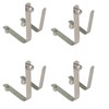 TAODAN 8PCS Stainless Steel Double Pin Spring Button Clip Push